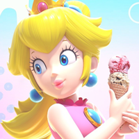 Princess Peach from the Super Mario game series